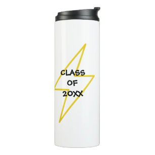 Termo Graduación Hombre Dabbing Rayo Personalizado