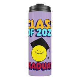 Termo Graduado Cara Alegre Clase 2026 Personalizado