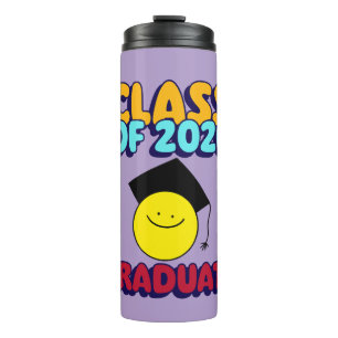 Termo Graduado Cara Alegre Clase 2026 Personalizado