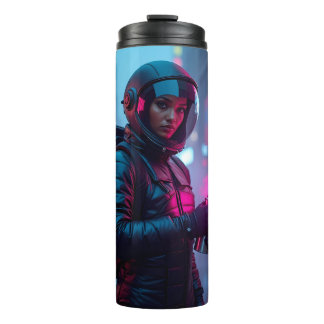 Termo Graffiti astronauta Thermal Mug - Neon Street Glow