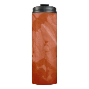Termo Graffiti cepillado. Camisa de tinte. Acuarela crem