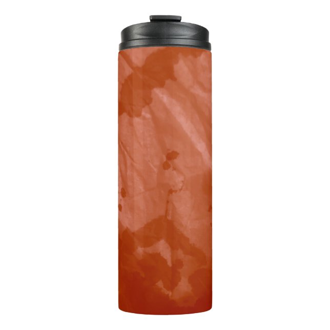 Termo Graffiti cepillado. Camisa de tinte. Acuarela crem (Anverso)