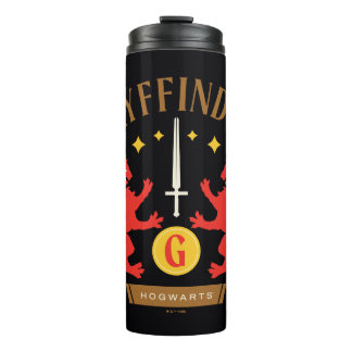 Termo Gráfica de doble león de la casa GRYFFINDOR™