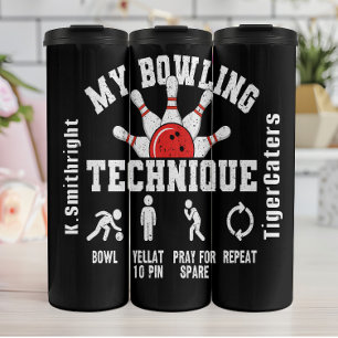 Termo Gráfica divertida de My Bowling Technique