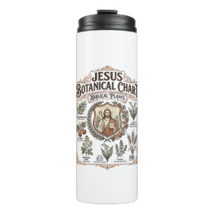 Termo Gráfico Botánico Jesús Plantas Bíblicas Jesús Bota