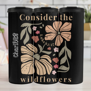 Termo Gráfico de Boho Wildflowers con problemas