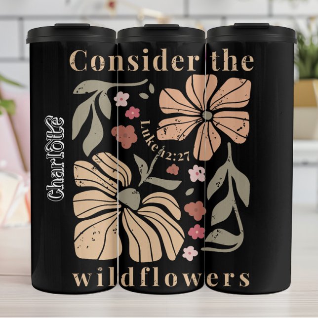 Termo Gráfico de Boho Wildflowers con problemas (Subido por el creador)