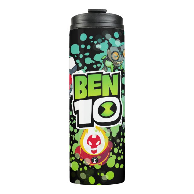 Termo Gráfico de burbujas de Ben 10 Alien Forms (Anverso)