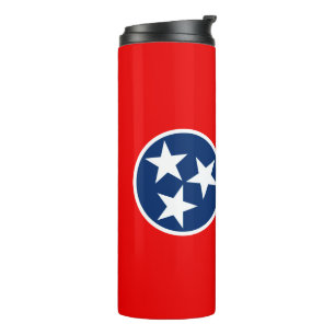 Termo Gráfico de la bandera del estado de Tennessee diná