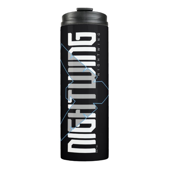Termo Gráfico de nombre de alta tecnología de Nightwing (Anverso)
