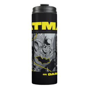 Termo Gráfico de tres paneles del cómic de Batman