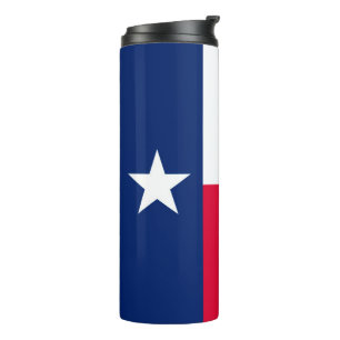 Termo Gráfico dinámico de bandera del estado de Texas 