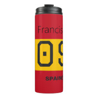 Gráfico personalizado de fútbol de España atleta n