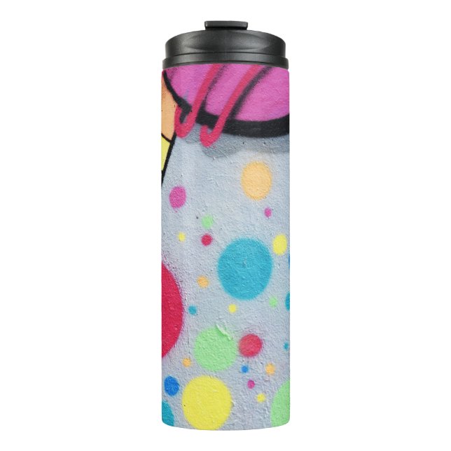 Termo grafiti manchado (Anverso)