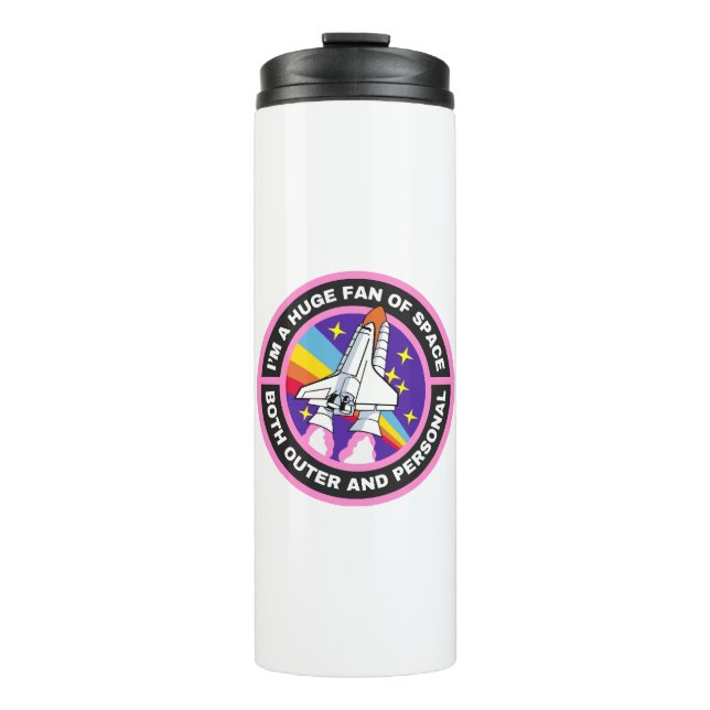 Termo gran admirador del espacio (Anverso)