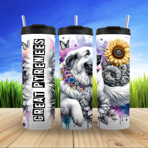 Termo Gran adoración floral en los Pirineos