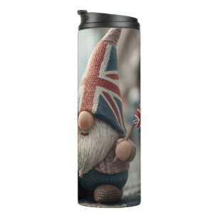 Termo Gran Bretaña con Union Jack Gorra y Teapot