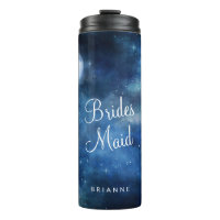Gran dama de honor personalizada del cielo lunar