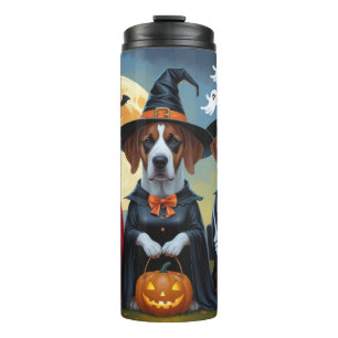 Termo Gran Dane Dogs Calabaza Halloween Funny
