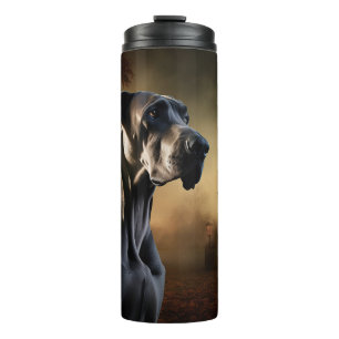 Termo Gran Dane Halloween Scary