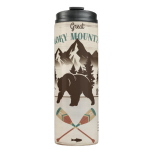 Termo Grandes montañas humeantes, oso TN