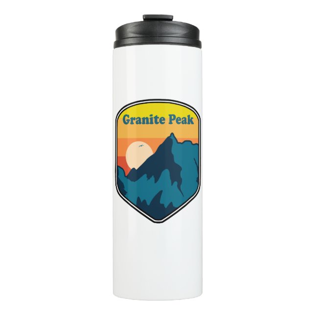 Termo Granite Peak Montana Sunrise (Anverso)
