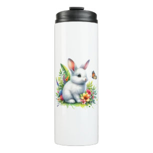 Termo Granja de animales bebé conejo sublimación Clipart
