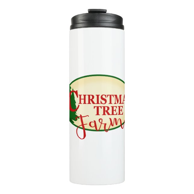 Termo Granja de árbol de Navidad (Anverso)