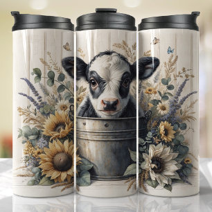 Termo Granja de regalo de abono de vaca corta