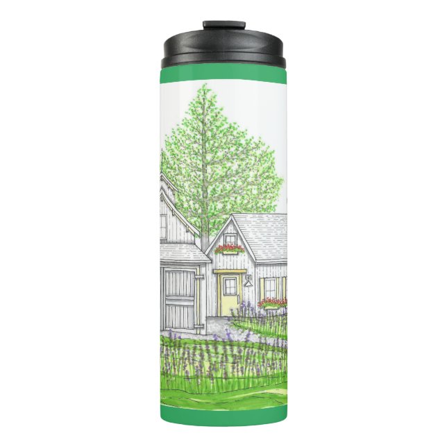 Termo Granja y Tumbler térmico de grano (Anverso)