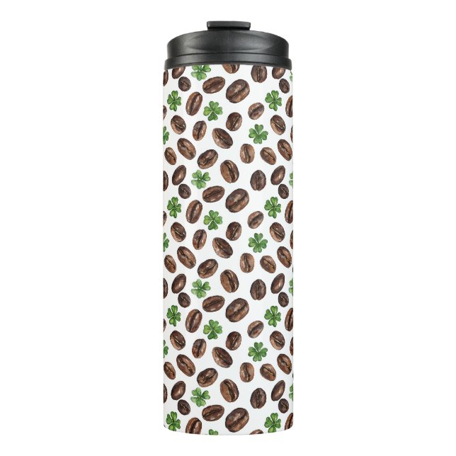 Termo Grano de Café Irlandés y Diseños Divertidos de Tré (Anverso)