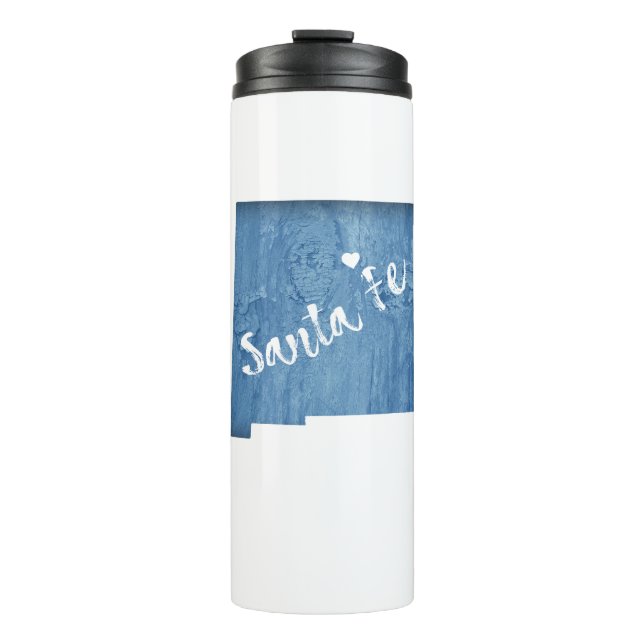 Termo Grano de madera Santa Fe Nuevo México (Anverso)