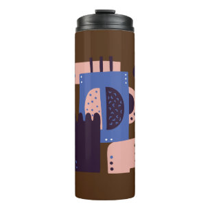 Termo Granos de Café - Arte de Amante de Cafeína