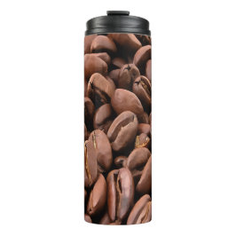 Termo Granos de café tostados artísticos