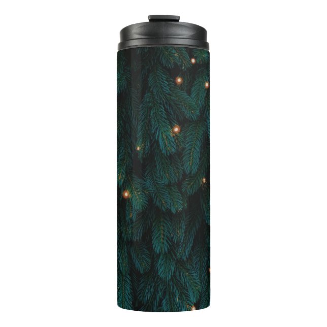 TERMO GREEN CHRISTMAS TREE WITH LIGHTS (Anverso)