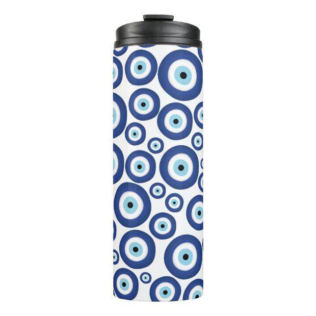 Termo Griego Mati Mataki - modelo de mal de ojo de (Anverso)