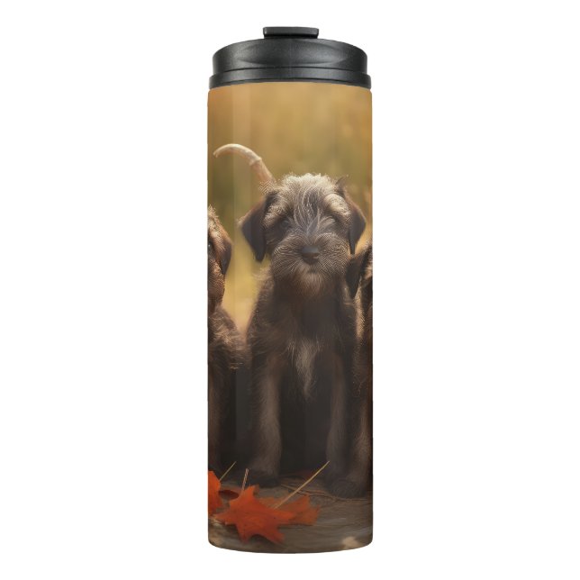 Termo Griffon Puppy con puntas alámbricas (Anverso)