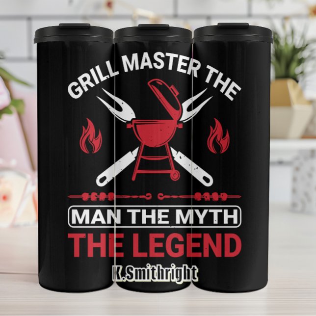 Termo Grill Master El Hombre La Leyenda (Subido por el creador)
