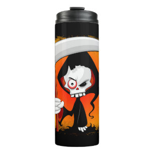 Termo Grim Reaper Creepy Funny Personalizado