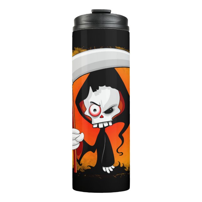Termo Grim Reaper Creepy Funny Personalizado (Anverso)