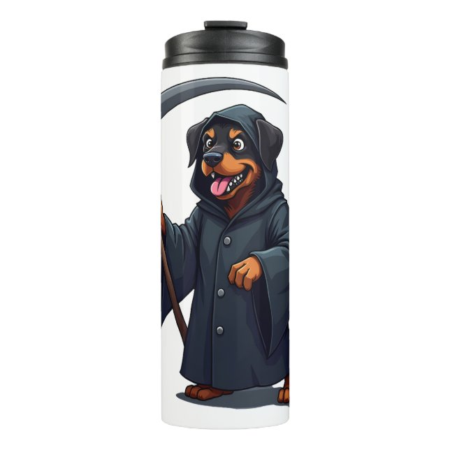 Termo Grim Reaper Rottweiler Dog (Anverso)