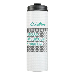 Termo Gris Debí Haber Traído Mi Punto