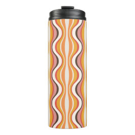 Termo Groovy, 70s retro style patterned travel mug