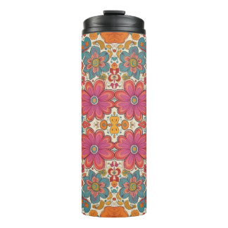 Termo Groovy Floral Power Pattern