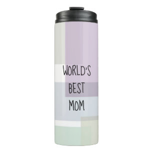 Termo Groovy Retro Green Dusty Blue Floral