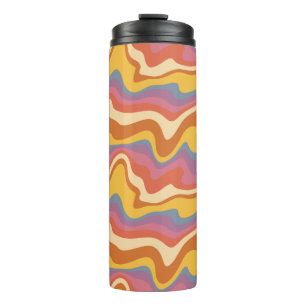 Termo Groovy Retro Pattern