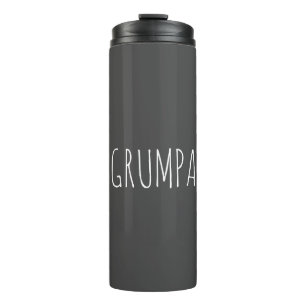 Termo Grumpa es una Novedad divertida para el abuelo Gru