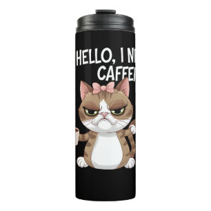 Termo Grumpy Cat Coffee Lover Design Gift