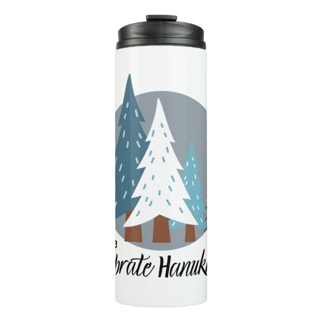 Termo Guardar un árbol - Celebrar Hanukkah (Anverso)