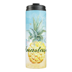 Termo Guay, Amazing, Pineapples, nombre blanco